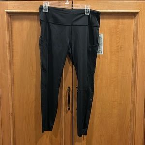 NEW Lululemon Fast and Free HR Tight 25” Size 12 Black